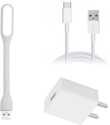 SARVIN Wall Charger Accessory Combo for Xiaomi Redmi Note 9(White)