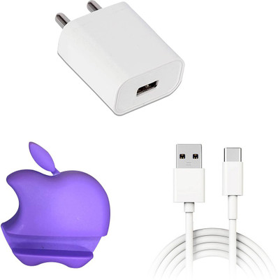 SARVIN Wall Charger Accessory Combo for Samsung Galaxy M51(White)