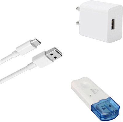 DAKRON Wall Charger Accessory Combo for Xiaomi Mi 10T Pro(White)