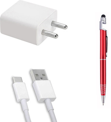 SARVIN Wall Charger Accessory Combo for Samsung Galaxy F41(White)