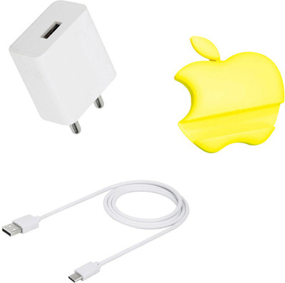 DAKRON Wall Charger Accessory Combo for Huawei P40 lite(White)