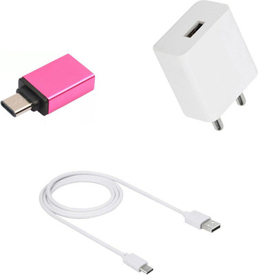 DAKRON Wall Charger Accessory Combo for Huawei P40 lite(White)