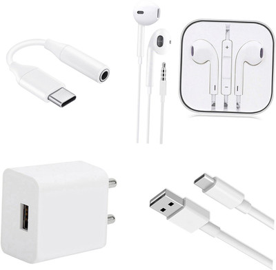 DAKRON Wall Charger Accessory Combo for Motorola Razr 5G(White)