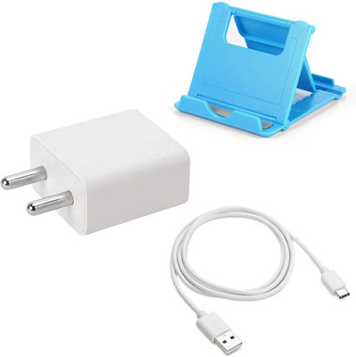 SARVIN Wall Charger Accessory Combo for Xiaomi Redmi 9(White)
