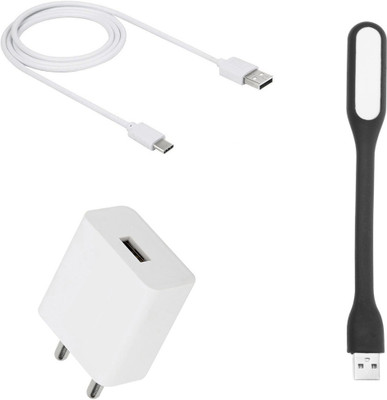 SARVIN Wall Charger Accessory Combo for Samsung Galaxy A51(White)