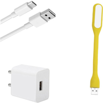 SARVIN Wall Charger Accessory Combo for Xiaomi Mi 10T Pro(White)