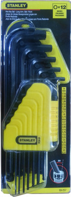 STANLEY 69-257-22 Allen Key Set(Pack of 12)