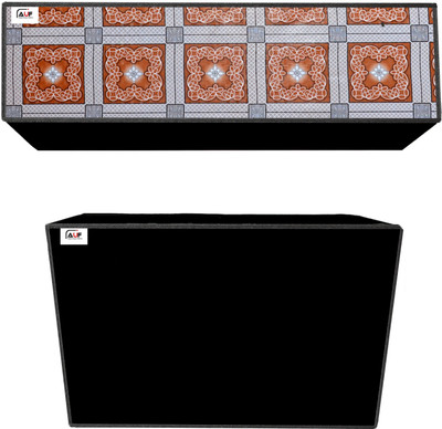 AAVYA UNIQUE FASHION Air Conditioner  Cover(Width: 114.3 cm, Red,White)