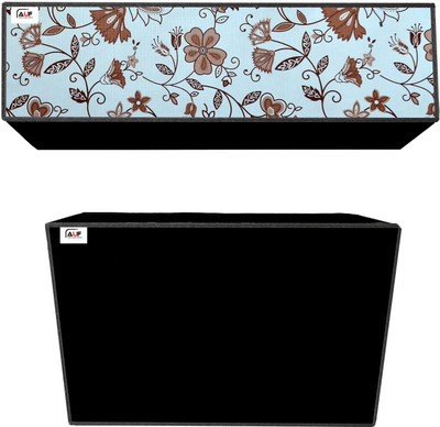 AAVYA UNIQUE FASHION Air Conditioner  Cover(Width: 114.3 cm, White,Brown)