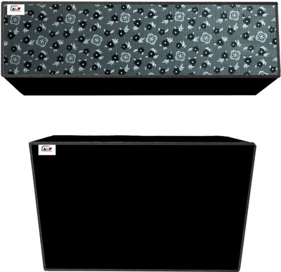 AAVYA UNIQUE FASHION Air Conditioner  Cover(Width: 114.3 cm, Grey,Silver)