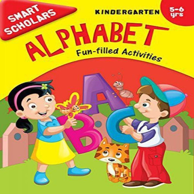 Smart Scholars Kindergarten Alphabet(English, Paperback, Om Books Editorial Team)