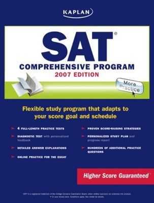 Kaplan SAT: Comprehensive Program(English, Paperback, unknown)