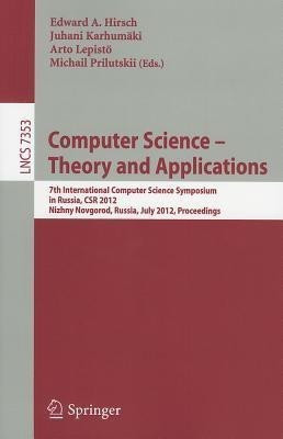 Computer Science -- Theory and Applications(English, Paperback, unknown)