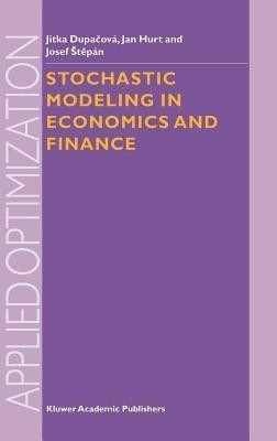 Stochastic Modeling in Economics and Finance(English, Hardcover, Dupacova Jitka)