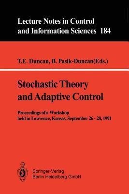 Stochastic Theory and Adaptive Control(English, Paperback, unknown)
