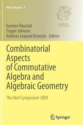 Combinatorial Aspects of Commutative Algebra and Algebraic Geometry(English, Paperback, unknown)