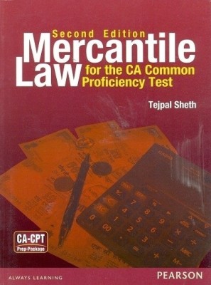 Mercantile Law for the CA-Common Proficiency Test (CPT)(English, Paperback, Sheth Tejpal)