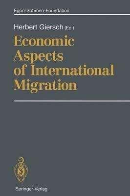 Economic Aspects of International Migration(English, Paperback, unknown)