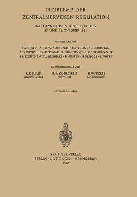Probleme der zentralnervoesen Regulation(German, Paperback, unknown)