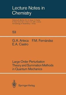 Large Order Perturbation Theory and Summation Methods in Quantum Mechanics(English, Paperback, Arteca Gustavo A.)