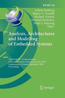 Analysis, Architectures and Modelling of Embedded Systems(English, Paperback, unknown)
