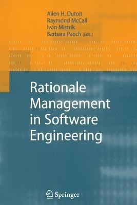 Rationale Management in Software Engineering(English, Paperback, unknown)