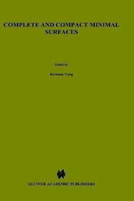 Complete and Compact Minimal Surfaces(English, Hardcover, Kichoon Yang)