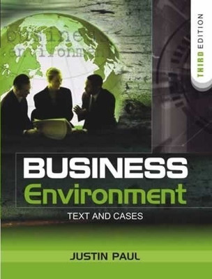 Business Environment  - Text and Cases(English, Paperback, Paul Justin)
