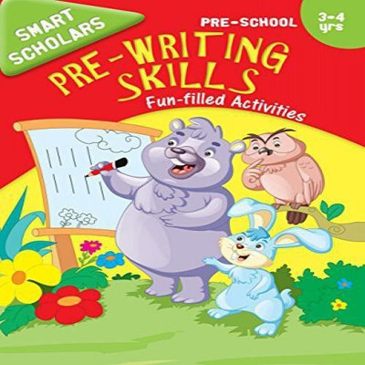Smart Scholars Pre-School Pre-Writing Skills(English, Paperback, Om Books Editorial Team)