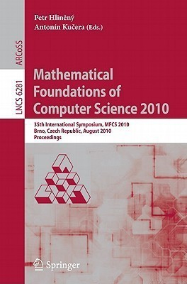 Mathematical Foundations of Computer Science 2010(English, Paperback, unknown)