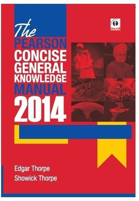 Pearson Concise General Knowledge Manual 2014(English, Paperback, Thorpe Edgar)