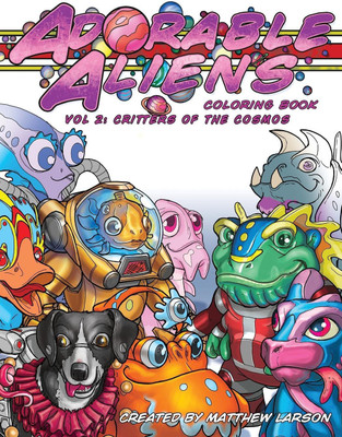 Adorable Aliens Coloring Book Volume 2(English, Paperback, unknown)