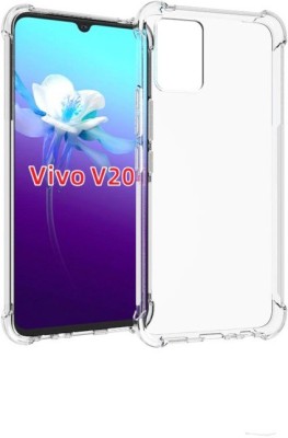 Casehub Back Cover for Vivo V20 Pro(Transparent, Dual Protection)