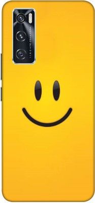 CellPhony Back Cover for Vivo V20 SE, V2022(Yellow, Hard Case, Pack of: 1)