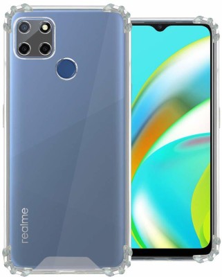 Mystry Box Back Cover for Realme C12 / Realme Narzo 20(Transparent, Shock Proof, Silicon, Pack of: 1)