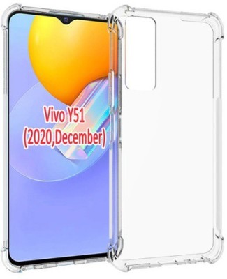 Aaralhub Front & Back Case for Vivo Y31, VIVO Y51, Vivo Y51A, Vivo Y53s, Vivo Y51 2020(Transparent, Dual Protection)