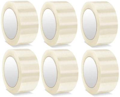EZtect Single Handheld Cello Tapes (Manual)(Set of 6, Transparent)
