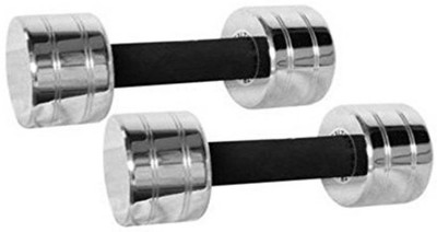 HASHTAG FITNESS 10KG X 2 STEEL DUMBBELL HOME GYM SET Fixed Weight Dumbbell(20 kg)