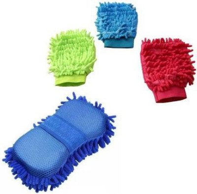 SBTs Wet and Dry Duster Set(Pack of 4)