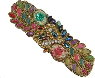 Rabia Taj Pearl & Arts Designer Hair Clip(Multicolor)