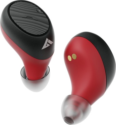 Boult Audio AirBass LiveBuds Bluetooth Headset  (Red, True Wireless)
