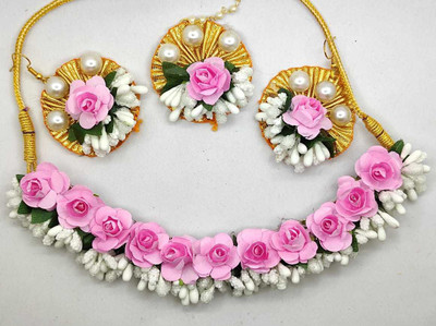 A2 Fashion Fabric Multicolor Jewellery Set(Pack of 1)