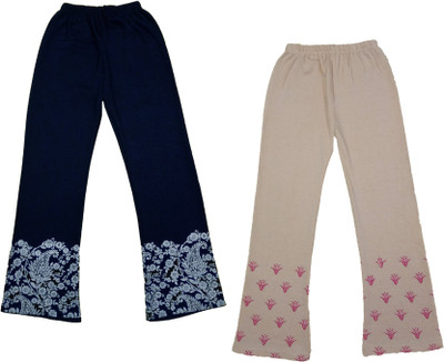 Indistar Track Pant For Girls(Multicolor, Pack of 2)