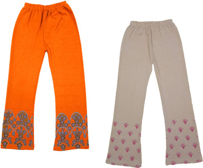 Indistar Track Pant For Girls(Multicolor, Pack of 2)