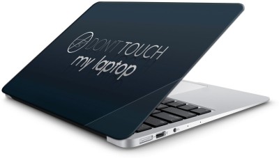 Yuckquee Don’t touch my Laptop Vinyl Laptop Skin/Sticker/Cover/Decal Compatible for 10/14/15/15.6/17/17.3 Inches Laptop Or Notebook. E-9 Vinyl Laptop Decal 15.6