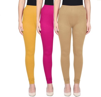 K2Creations Churidar  Western Wear Legging(Multicolor, Solid)