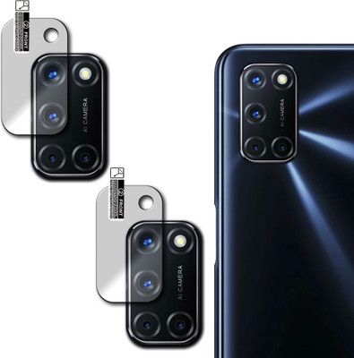 Hi-Cam Back Camera Lens Glass Protector for Oppo A52(Pack of: 2)