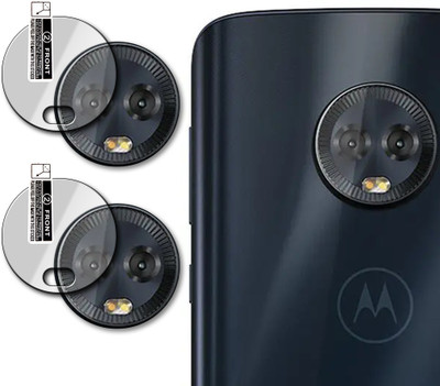 MOBIHOUSE Back Camera Lens Glass Protector for Motorola G6(Pack of: 2)