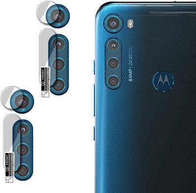 MOBIHOUSE Back Camera Lens Glass Protector for MotorolaOne Fusion Plus(Pack of: 2)