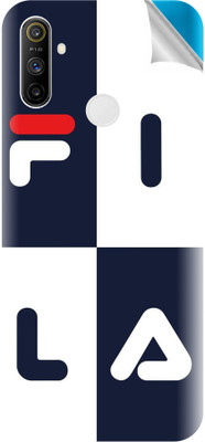 Snooky Realme Narzo 10A Mobile Skin(White)